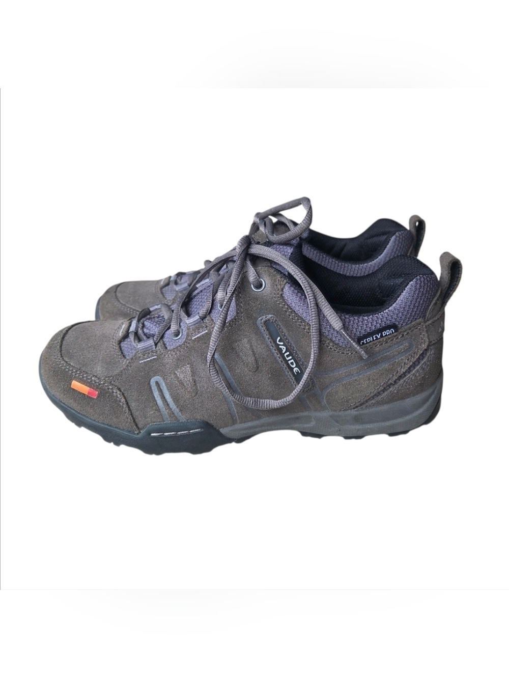 Vaude Womens Grounder Ceplex Low II Hiking Walking Gray Shoes Size 8